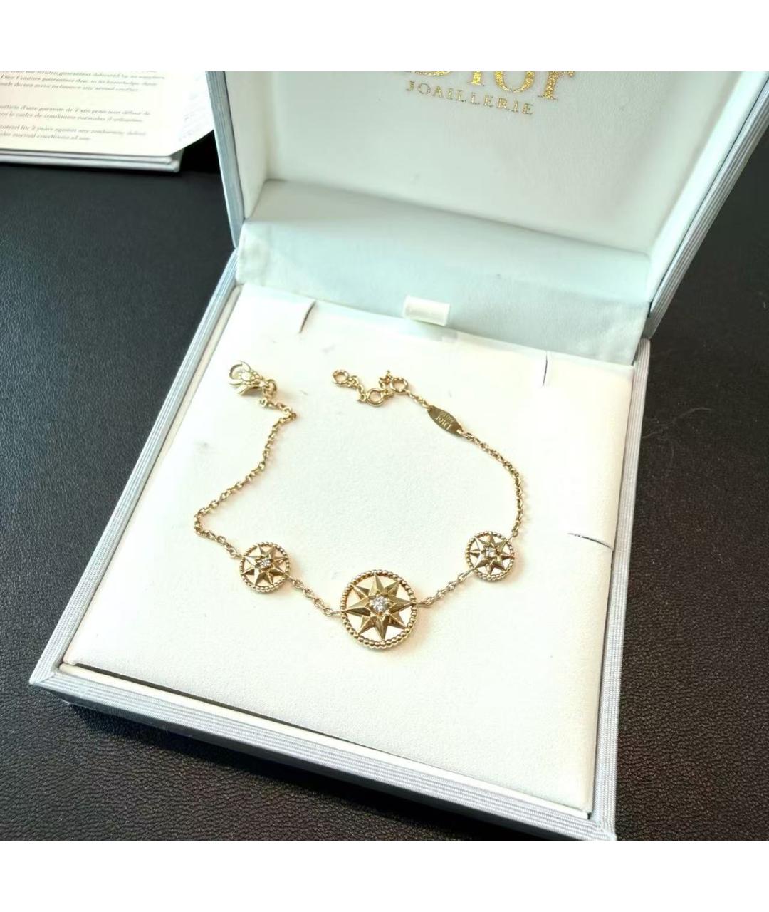 CHRISTIAN DIOR Золотой браслет из желтого золота, фото 4