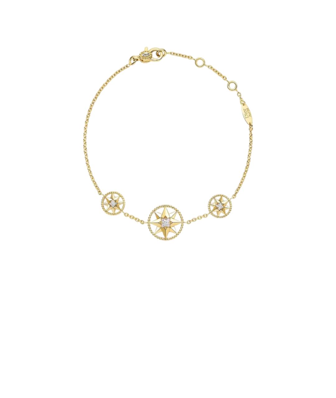 CHRISTIAN DIOR Золотой браслет из желтого золота, фото 6