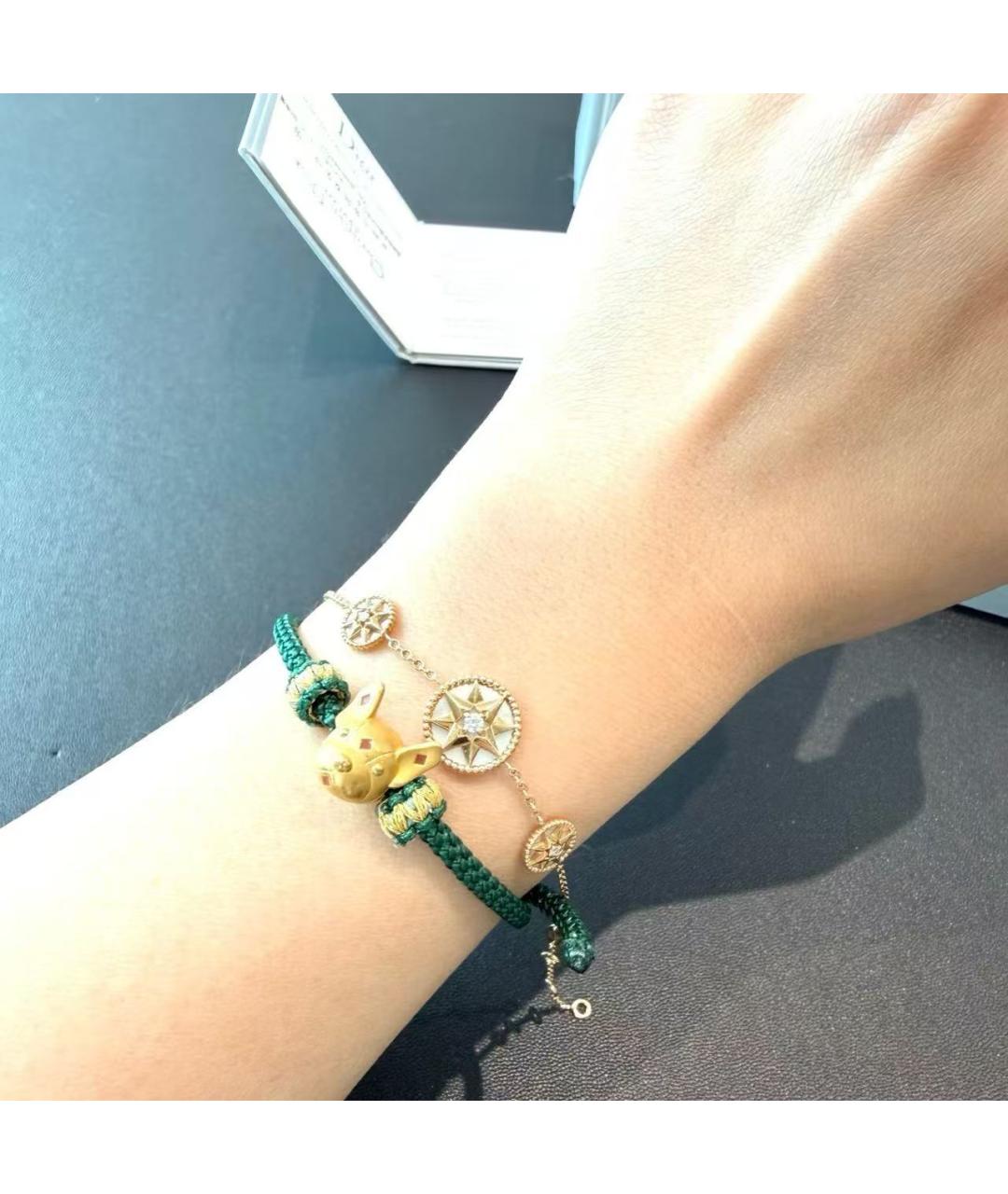 CHRISTIAN DIOR Золотой браслет из желтого золота, фото 5