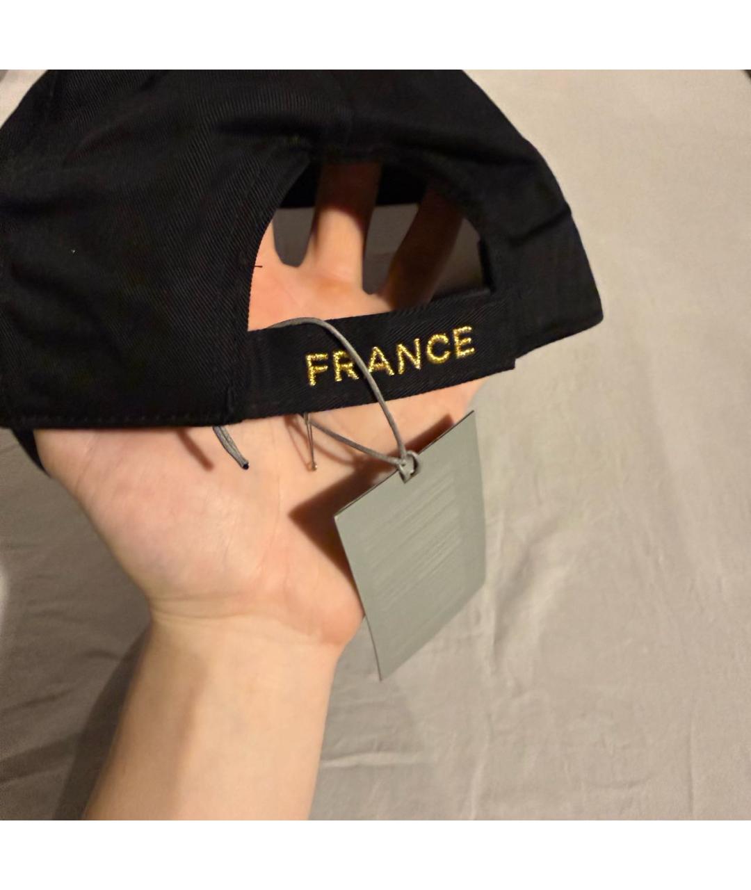 VETEMENTS Черная хлопковая кепка/бейсболка, фото 2