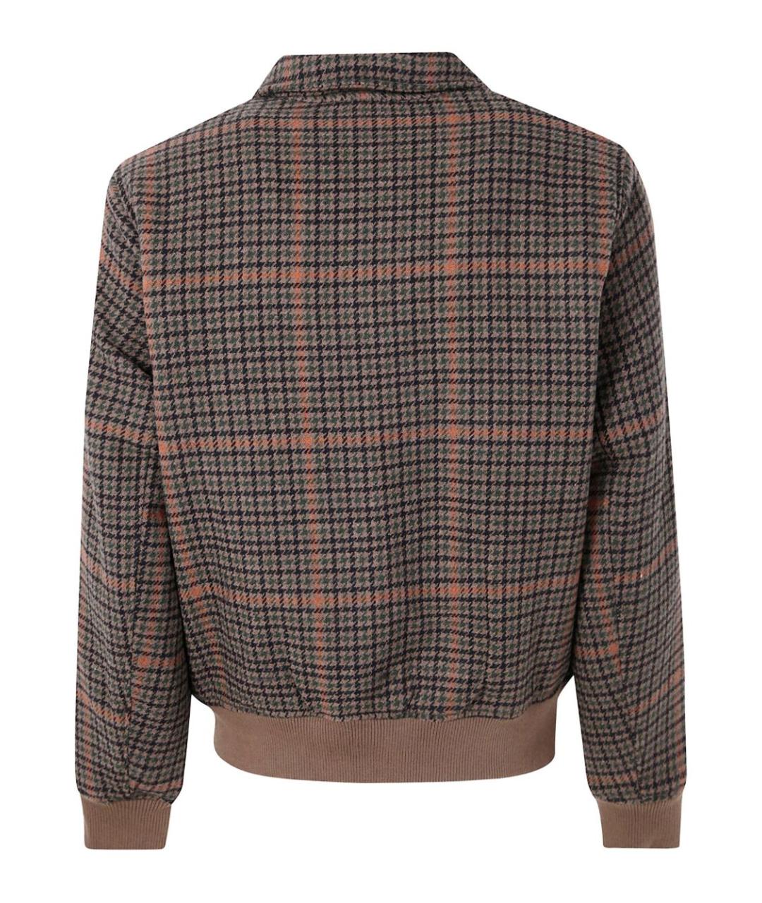 LES DEUX Коричневая шерстяная куртка, фото 3