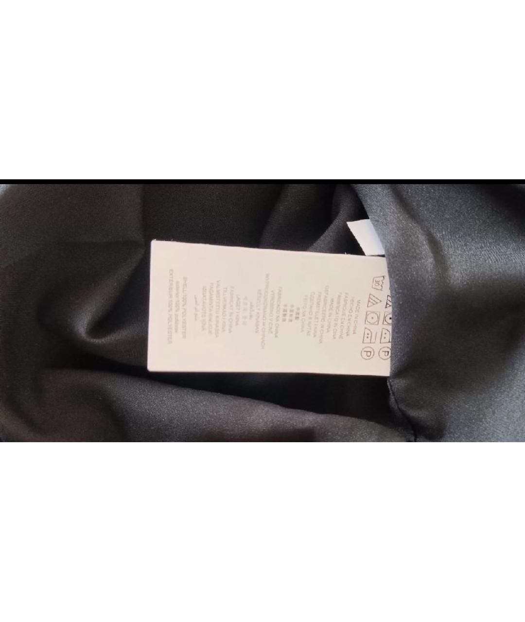 MICHAEL KORS Черное полиэстеровое коктейльное платье, фото 5