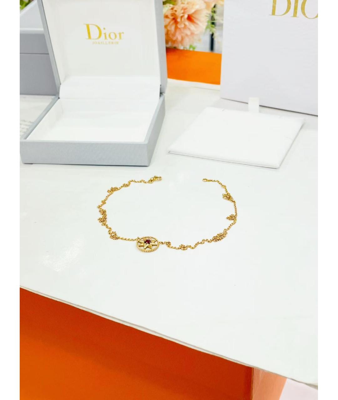 CHRISTIAN DIOR Золотое колье из розового золота, фото 4