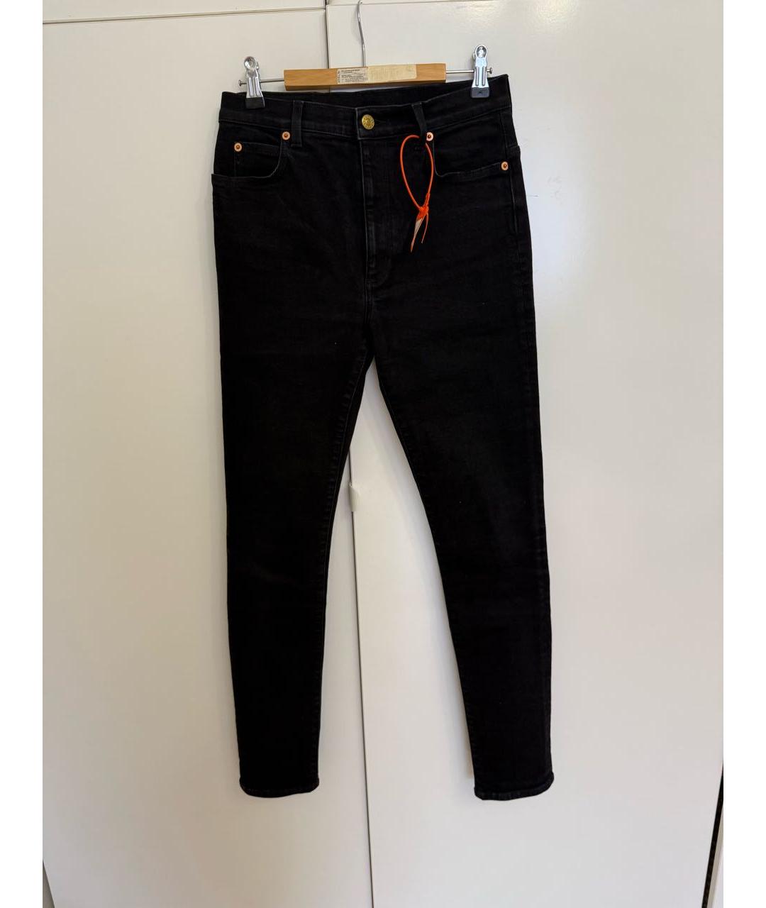 GUCCI Черные хлопковые джинсы слим, фото 2