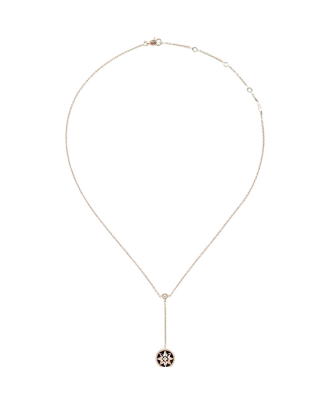 CHRISTIAN DIOR Золотое колье из розового золота, фото 1