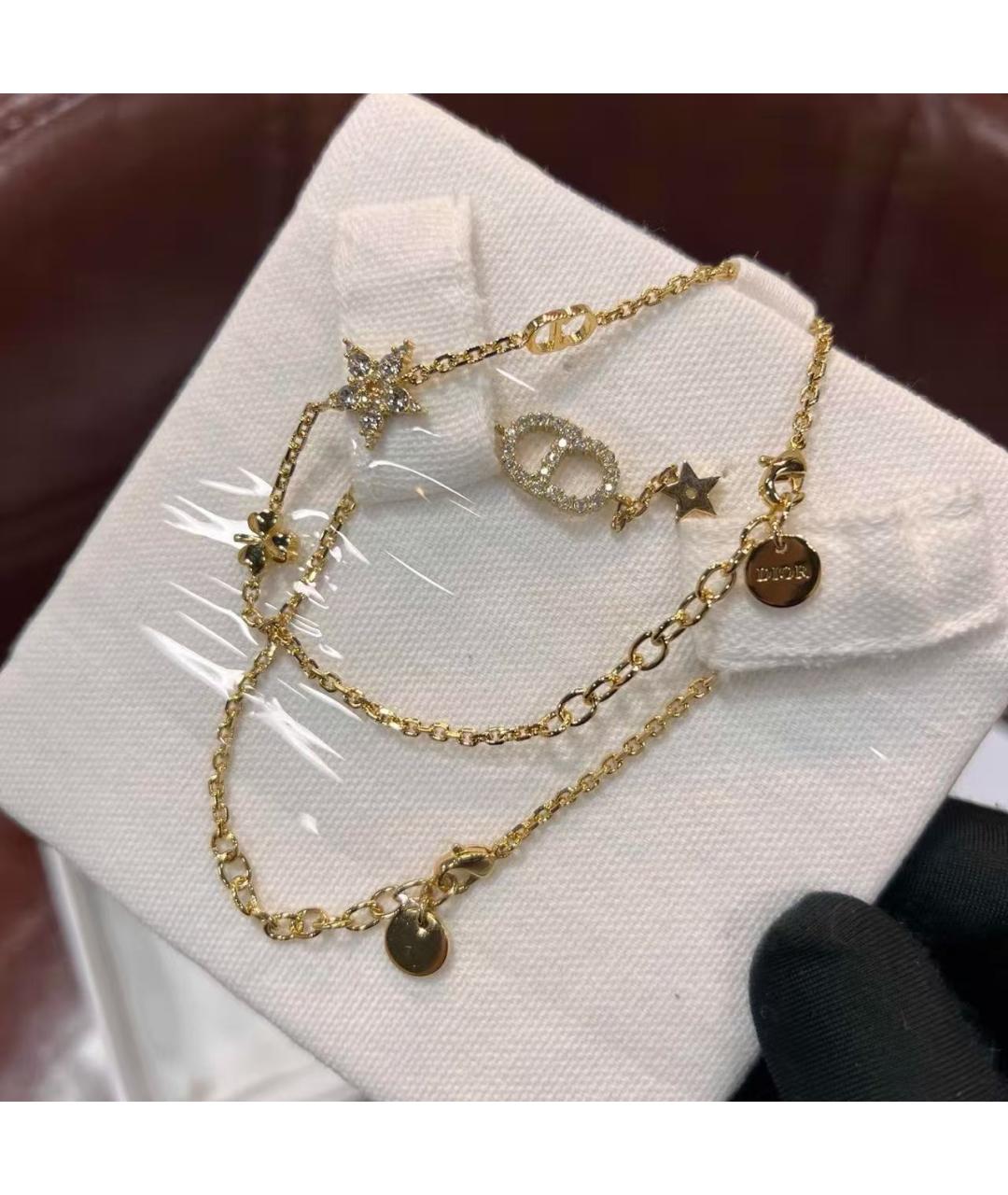 CHRISTIAN DIOR Золотой браслет, фото 3
