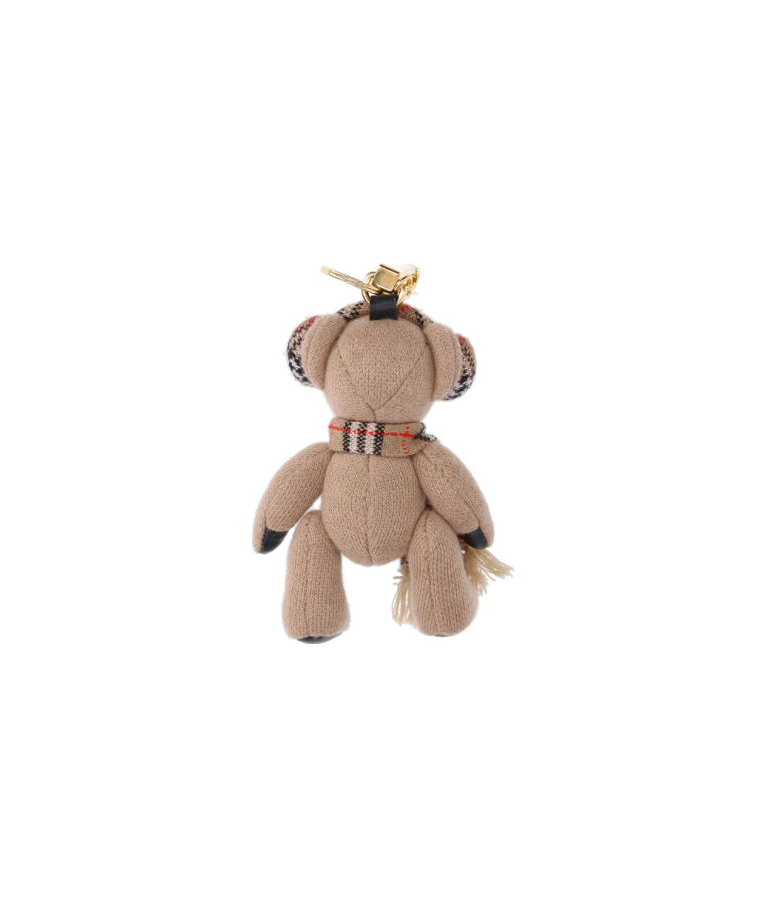 BURBERRY Бежевый брелок, фото 2