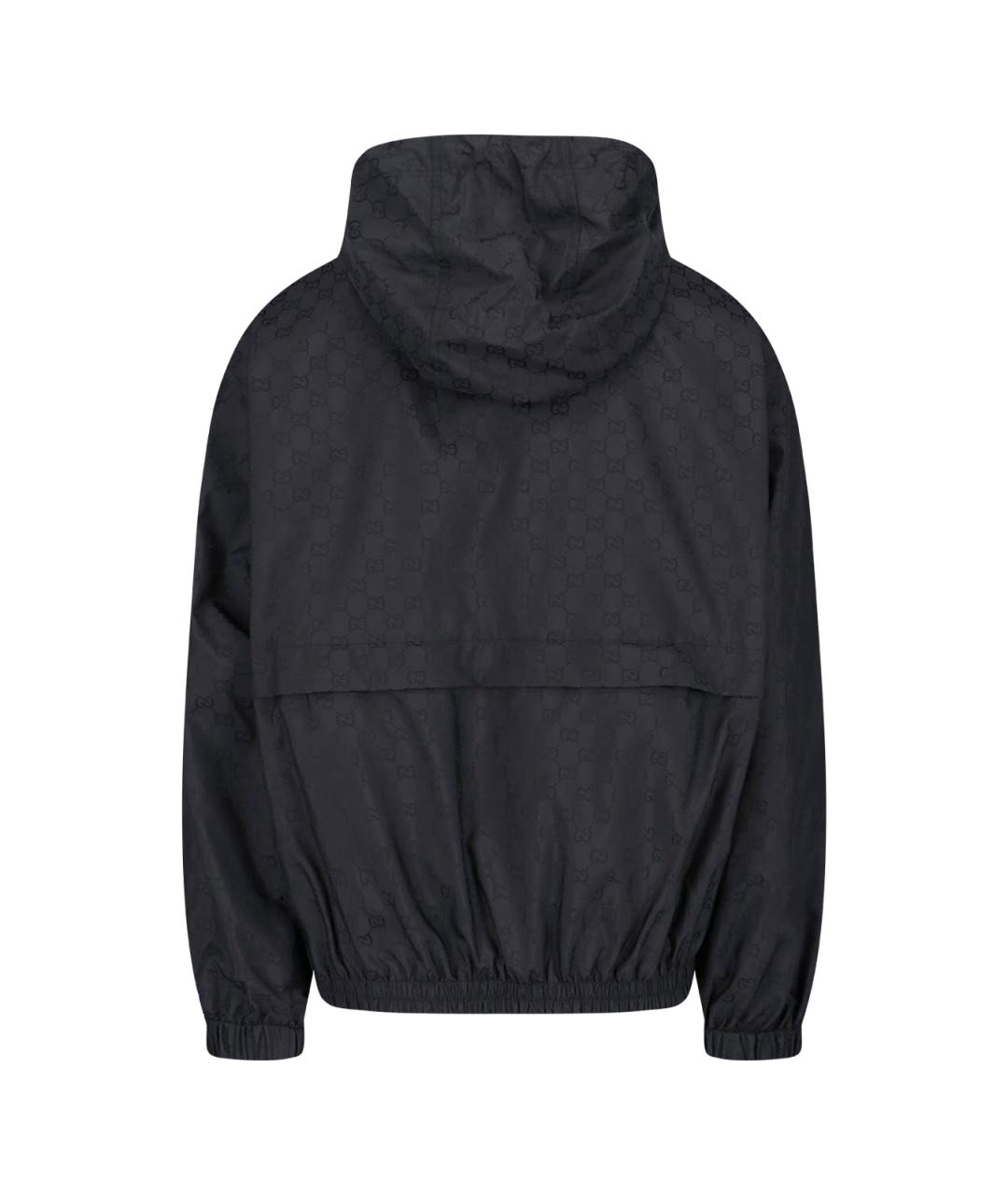 GUCCI Черная полиамидовая куртка, фото 2