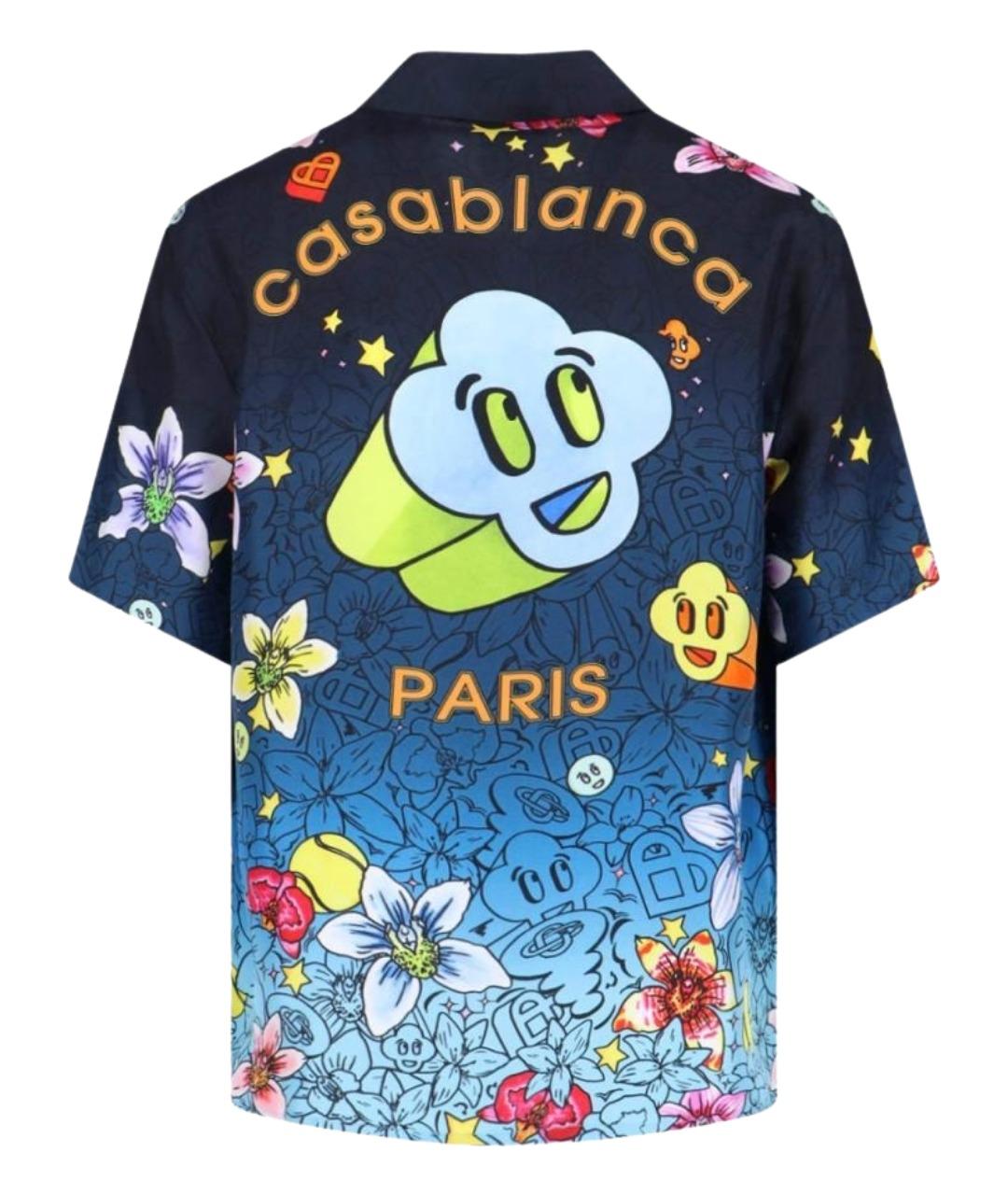 CASABLANCA Мульти шелковая кэжуал рубашка, фото 2