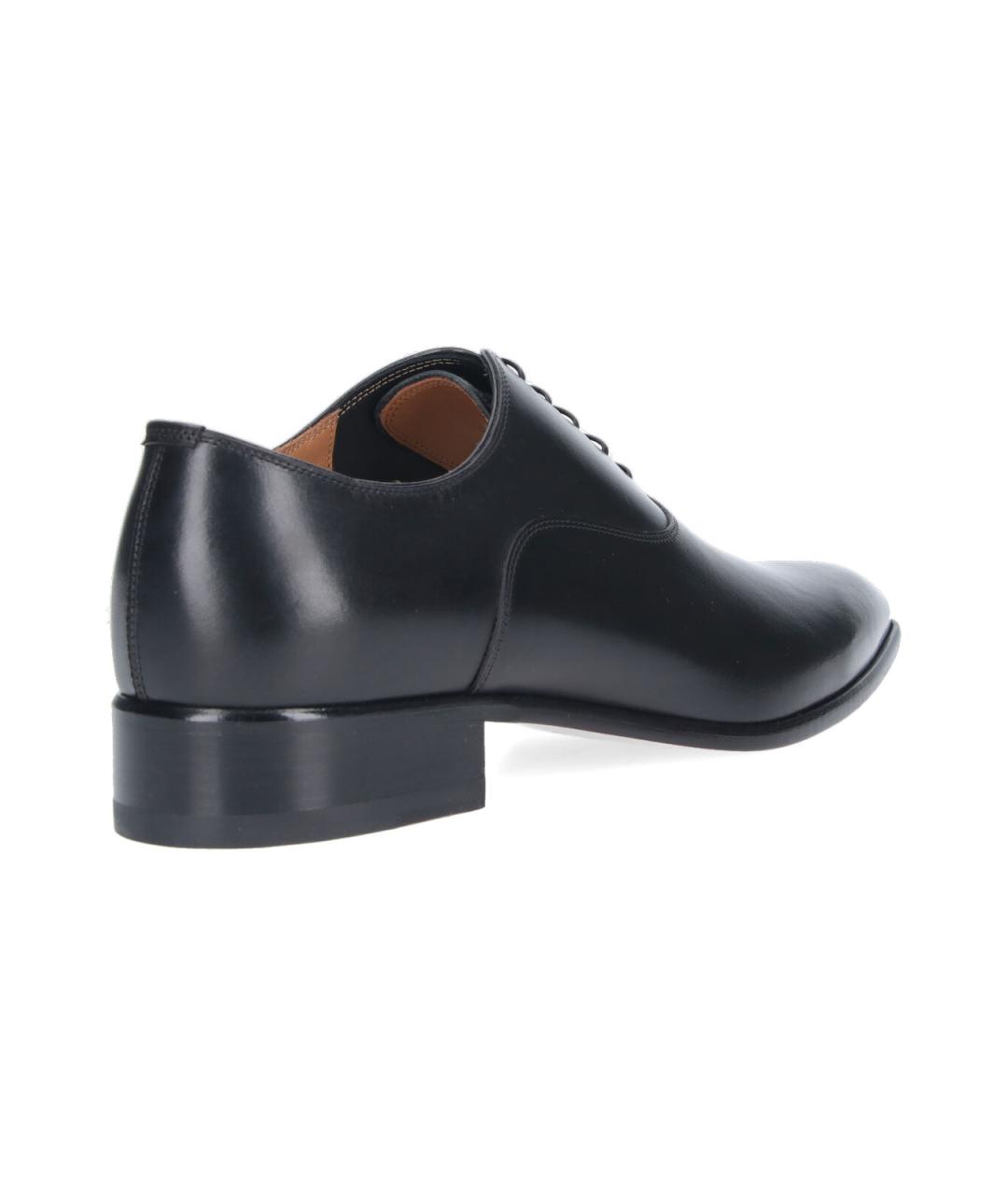 CHRISTIAN LOUBOUTIN Черные кожаные туфли, фото 4