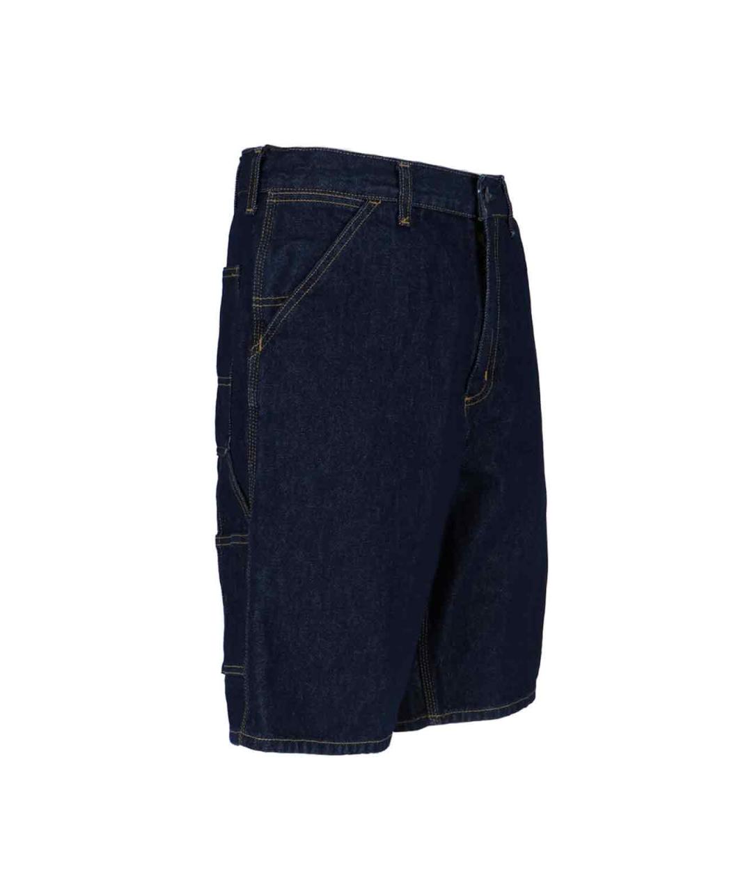 CARHARTT WIP Темно-синие хлопковые шорты, фото 3