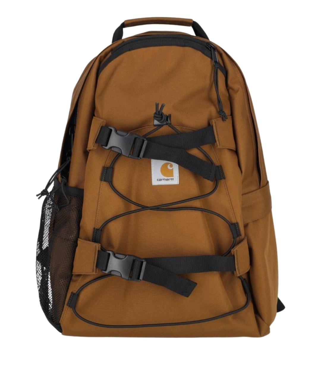 CARHARTT WIP Коричневый тканевый рюкзак, фото 1