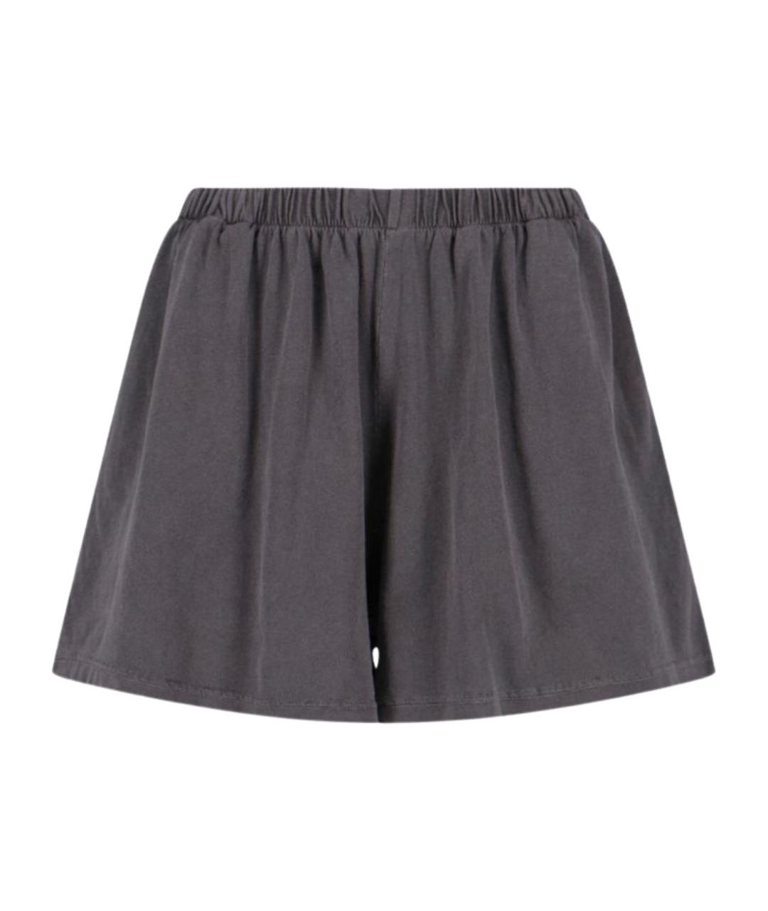 OUR LEGACY Серые хлопковые шорты, фото 1