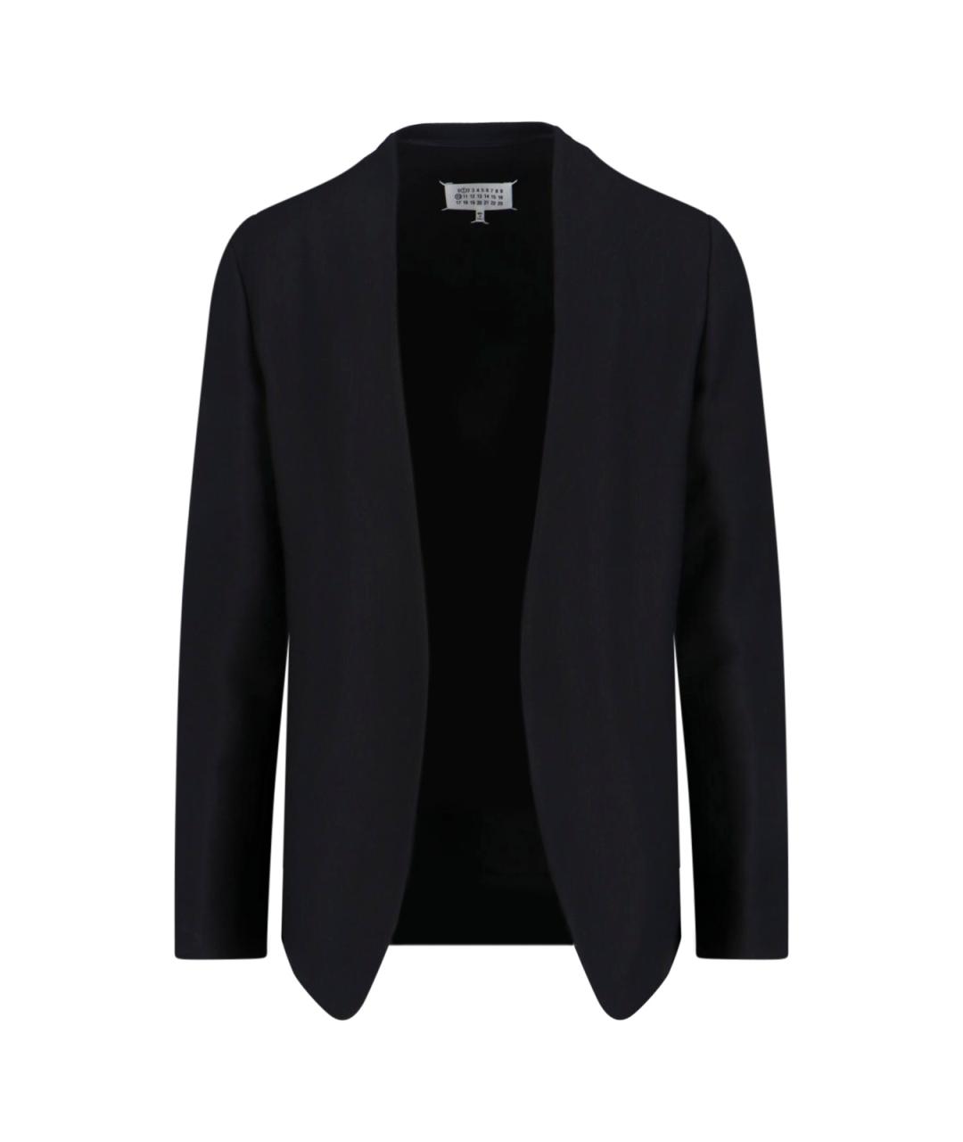 MAISON MARGIELA Черный шерстяной пиджак, фото 1