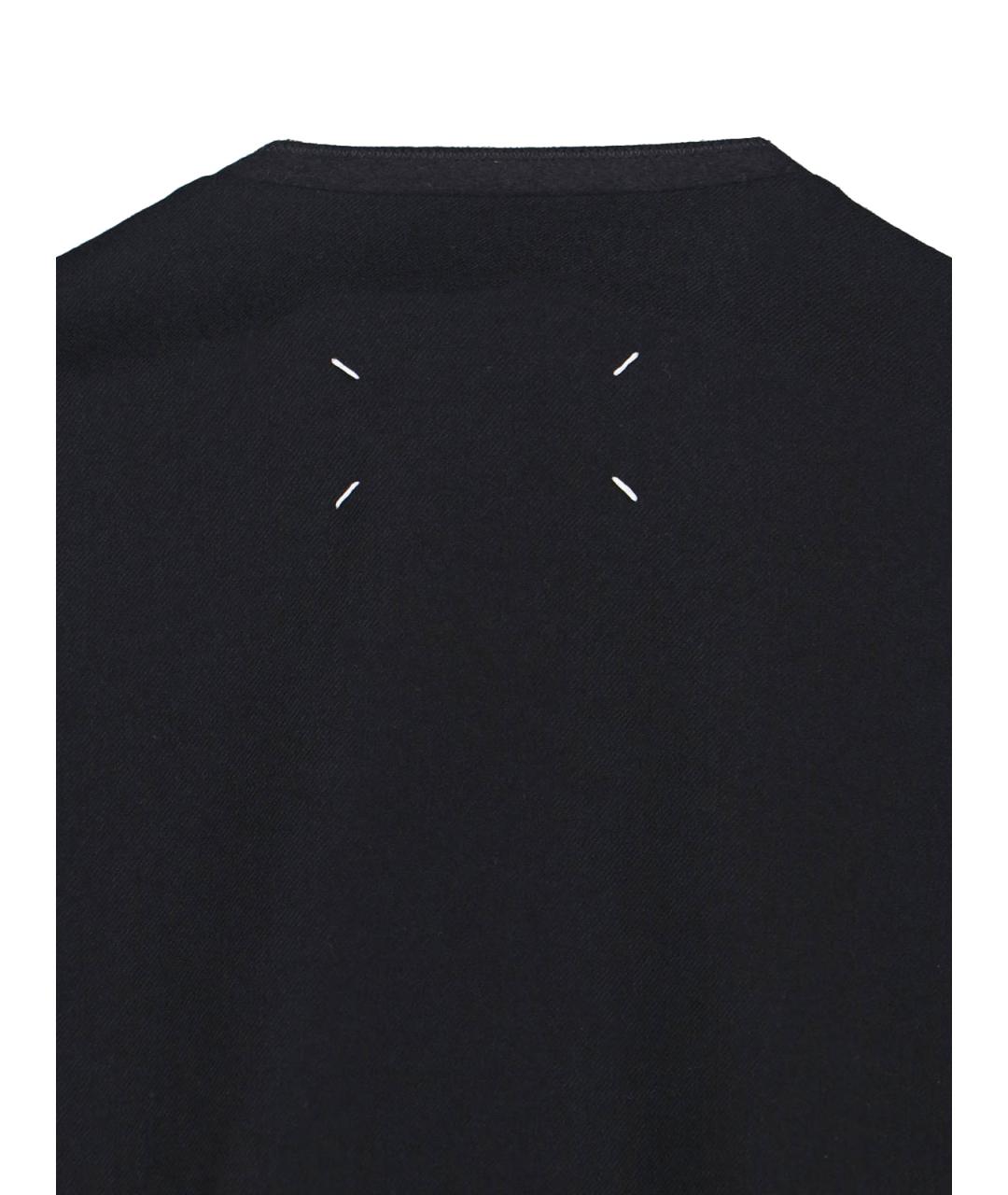 MAISON MARGIELA Черный шерстяной пиджак, фото 3