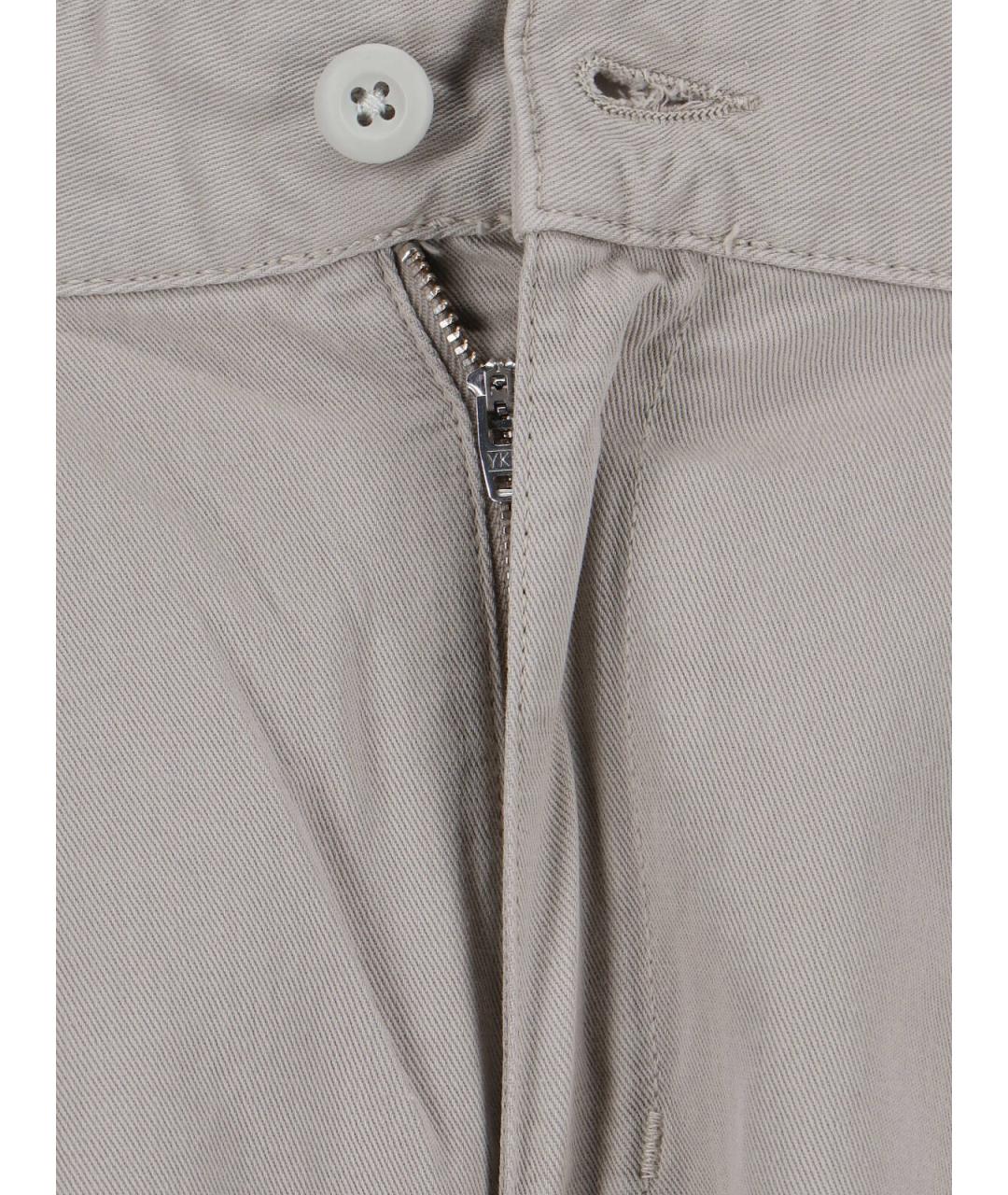 CARHARTT WIP Серые хлопковые повседневные брюки, фото 5