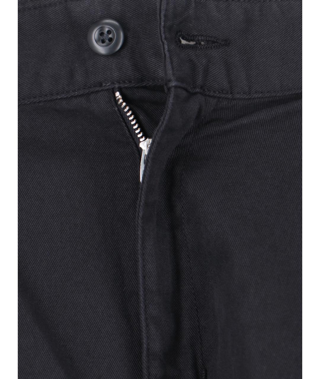 CARHARTT WIP Черные хлопковые повседневные брюки, фото 5