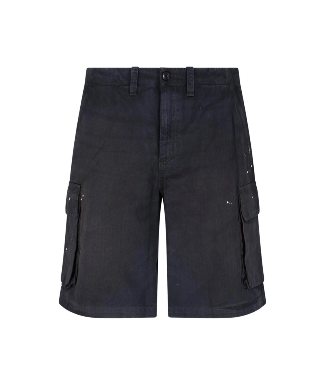 OUR LEGACY Черные хлопковые шорты, фото 1