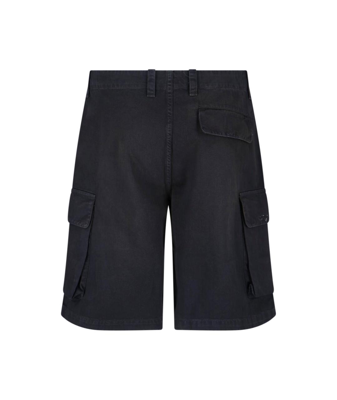 OUR LEGACY Черные хлопковые шорты, фото 2