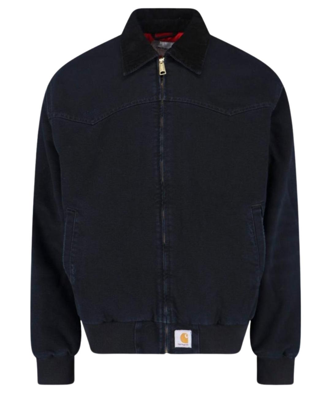 CARHARTT WIP Черная хлопковая куртка, фото 1