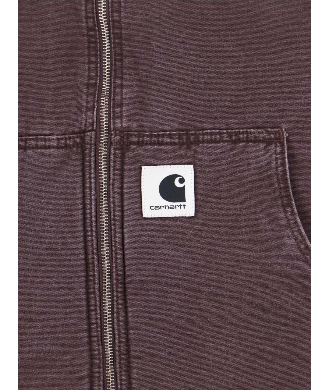 CARHARTT WIP Фиолетовая хлопковая куртка, фото 3