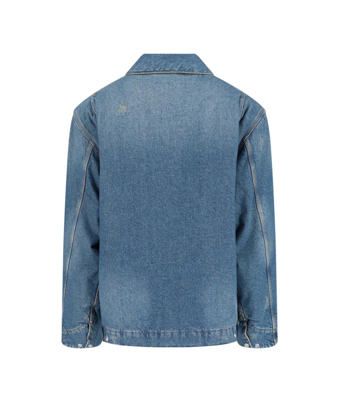 CARHARTT WIP Синяя хлопковая куртка, фото 2