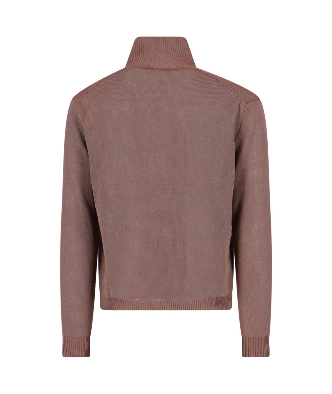 OUR LEGACY Коричневый хлопковый джемпер / свитер, фото 2