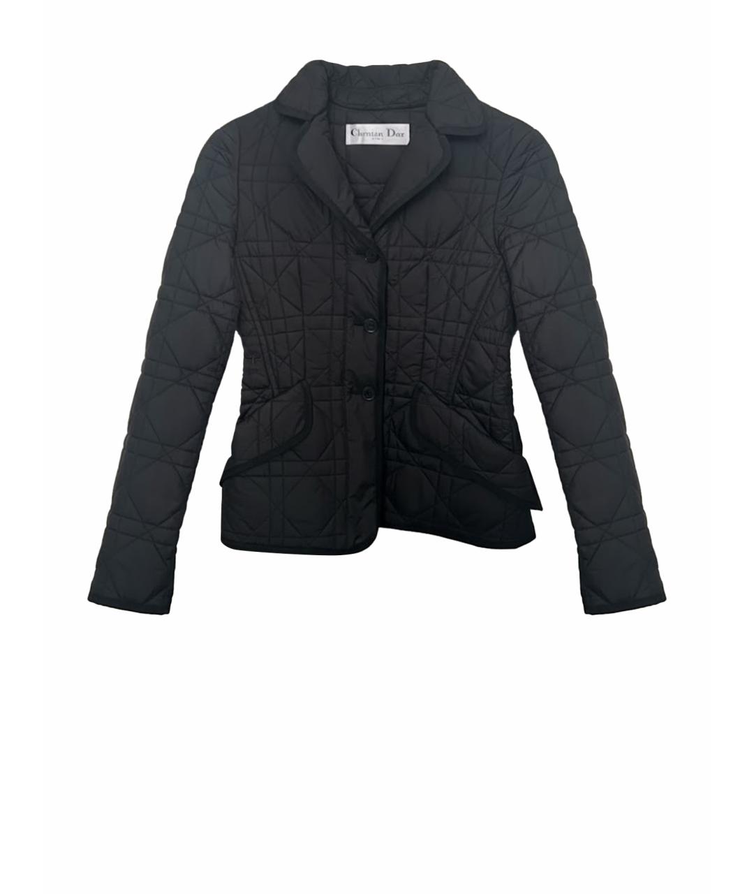 CHRISTIAN DIOR Черная полиэстеровая куртка, фото 1