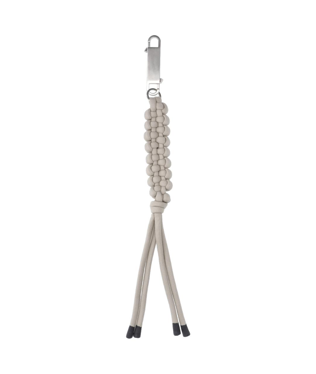 MONCLER Бежевый брелок, фото 2