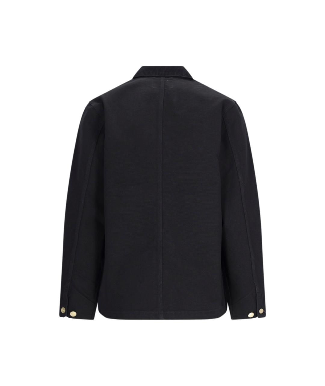 CARHARTT WIP Черная хлопковая куртка, фото 2