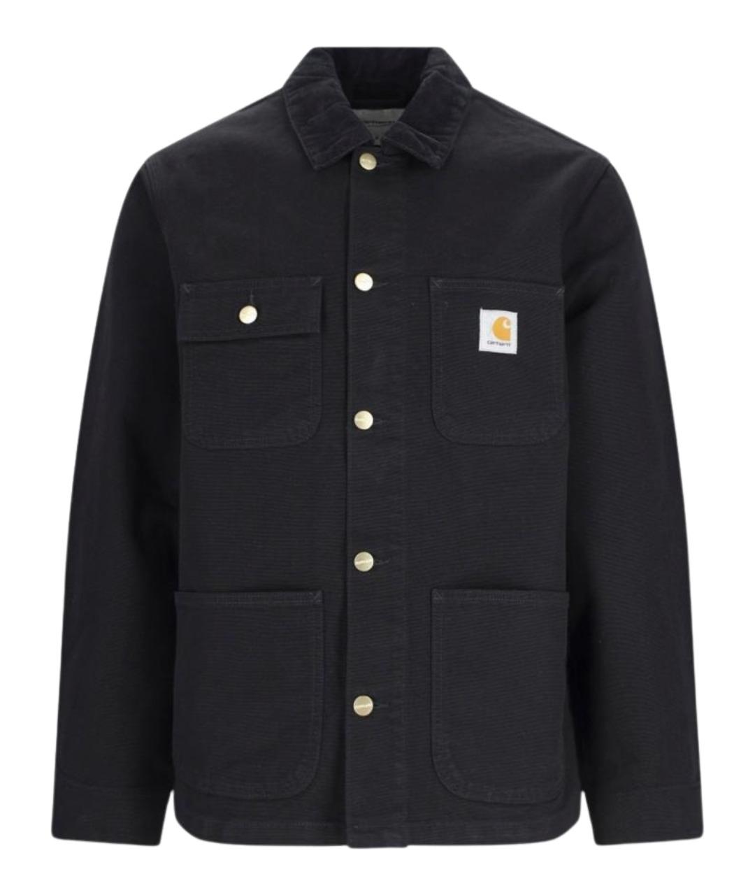 CARHARTT WIP Черная хлопковая куртка, фото 1