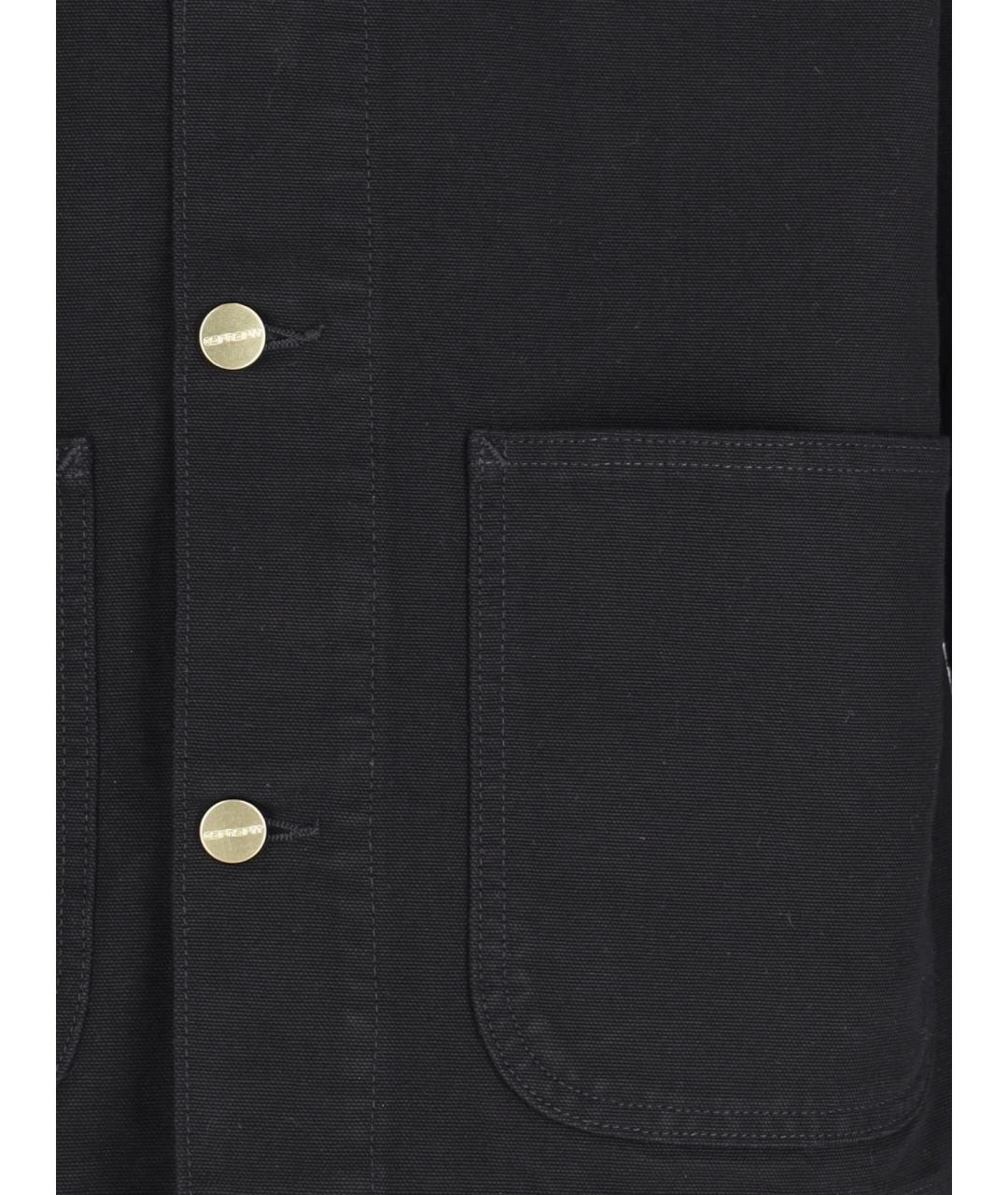 CARHARTT WIP Черная хлопковая куртка, фото 5