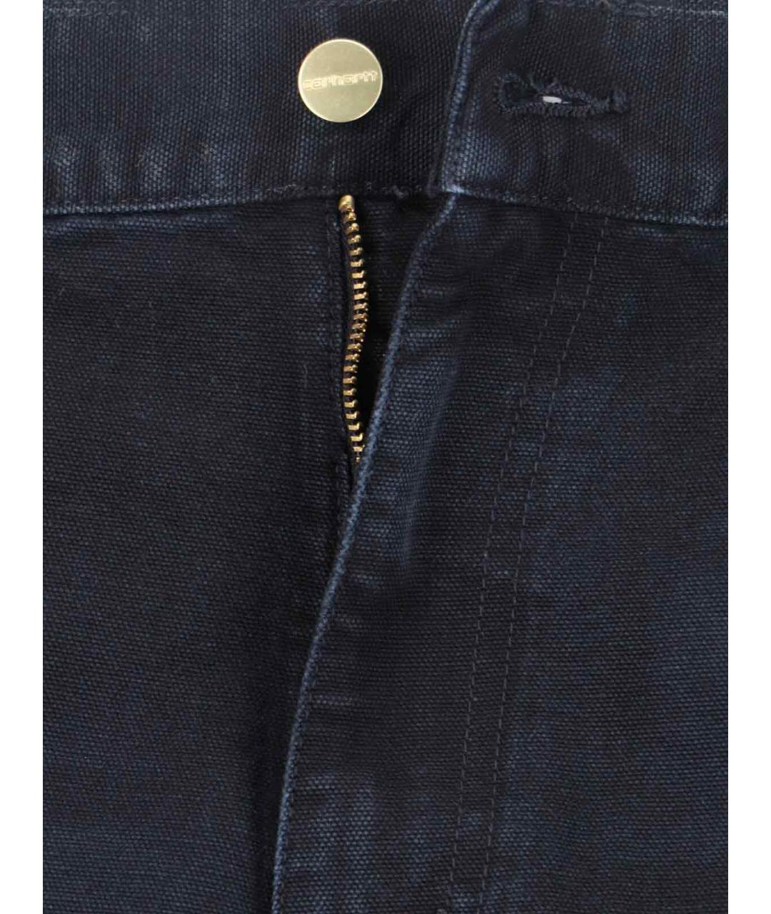CARHARTT WIP Черные хлопковые прямые джинсы, фото 5