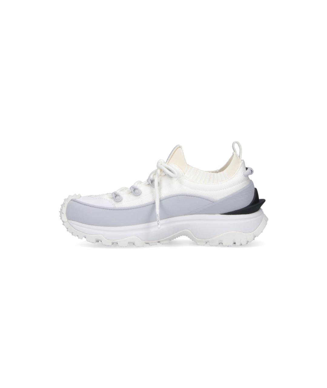 MONCLER Серые кроссовки, фото 3