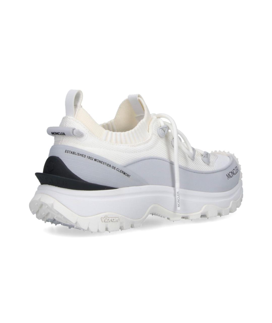 MONCLER Серые кроссовки, фото 4
