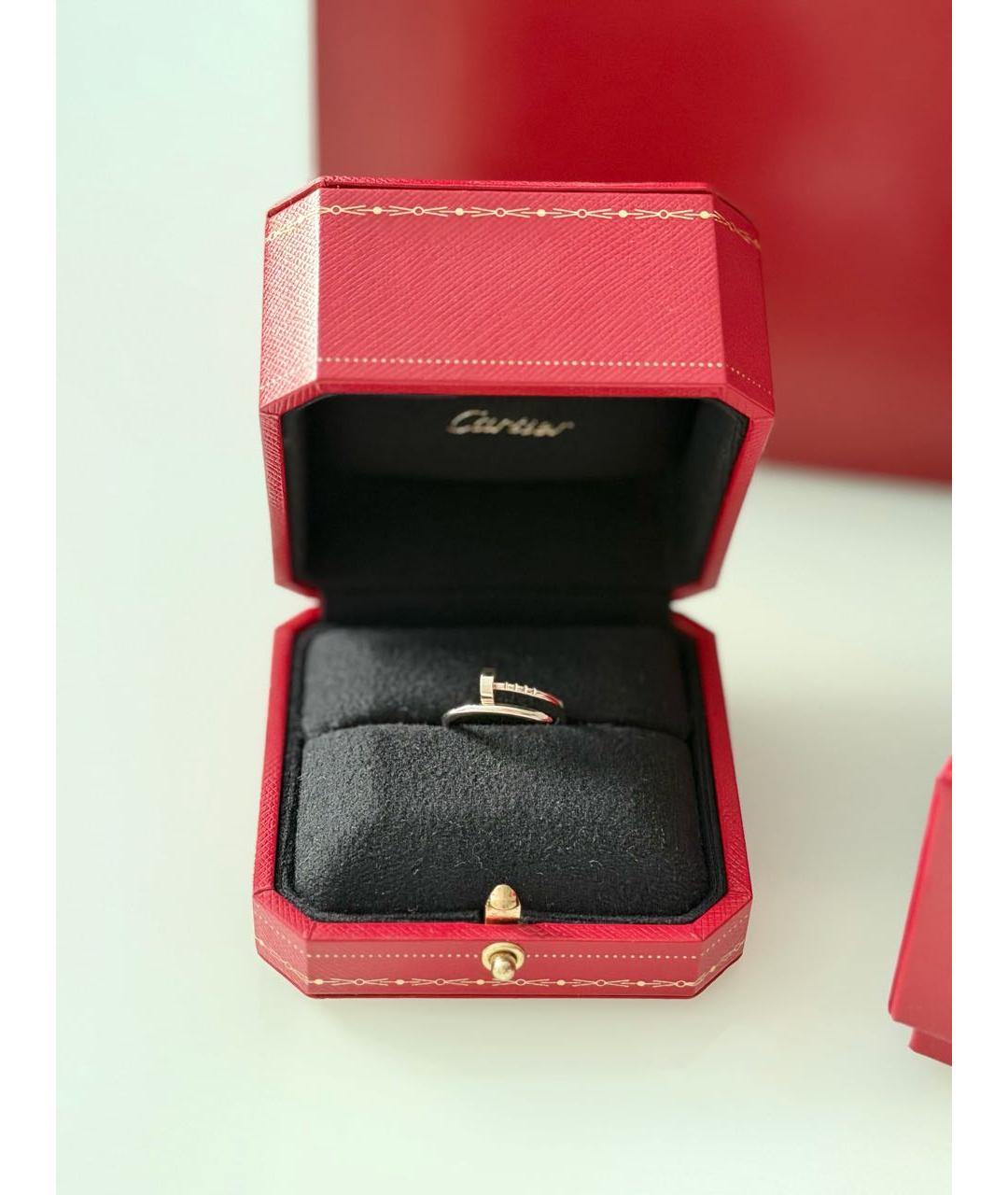 CARTIER Серебряное кольцо из белого золота, фото 2