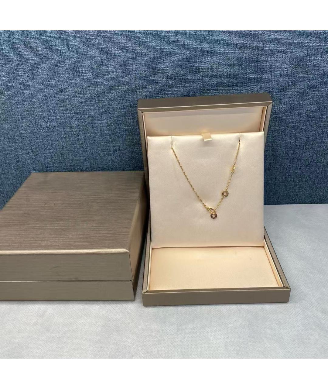 BVLGARI Золотое колье из розового золота, фото 5