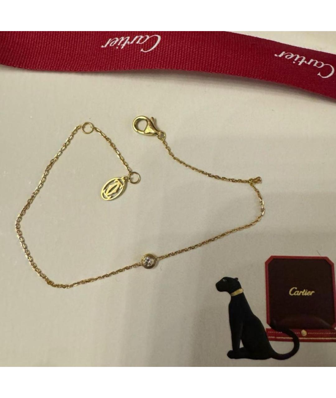 CARTIER Золотой браслет из желтого золота, фото 5