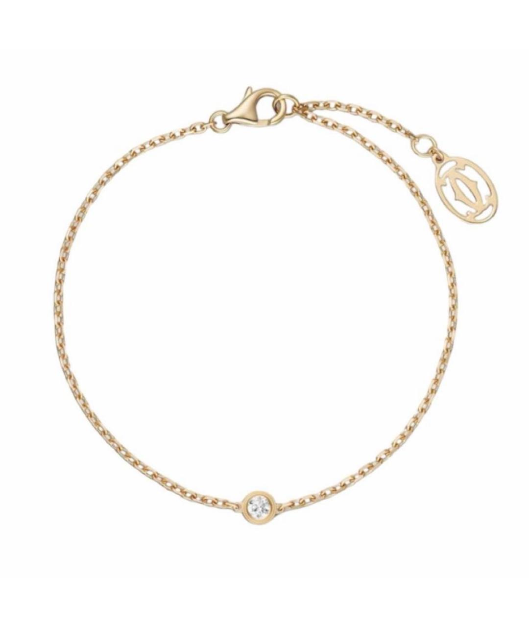 CARTIER Золотой браслет из желтого золота, фото 1