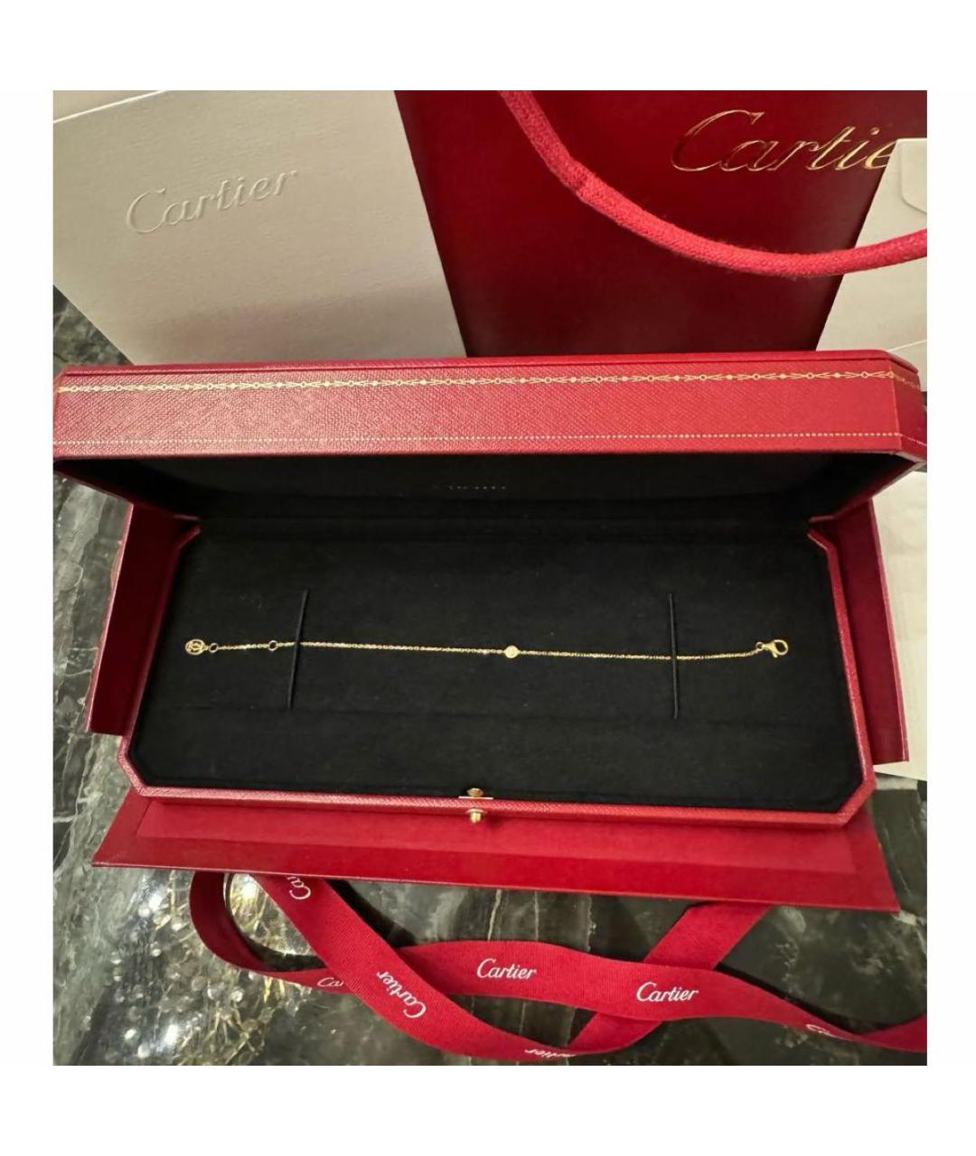 CARTIER Золотой браслет из желтого золота, фото 4