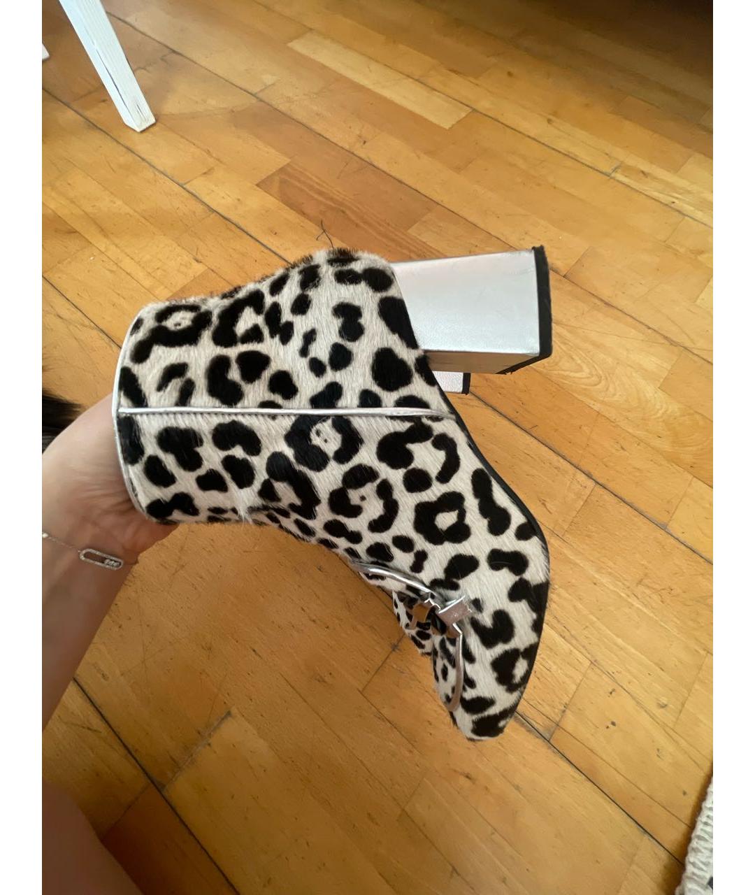 POLLINI Мульти кожаные ботильоны, фото 7