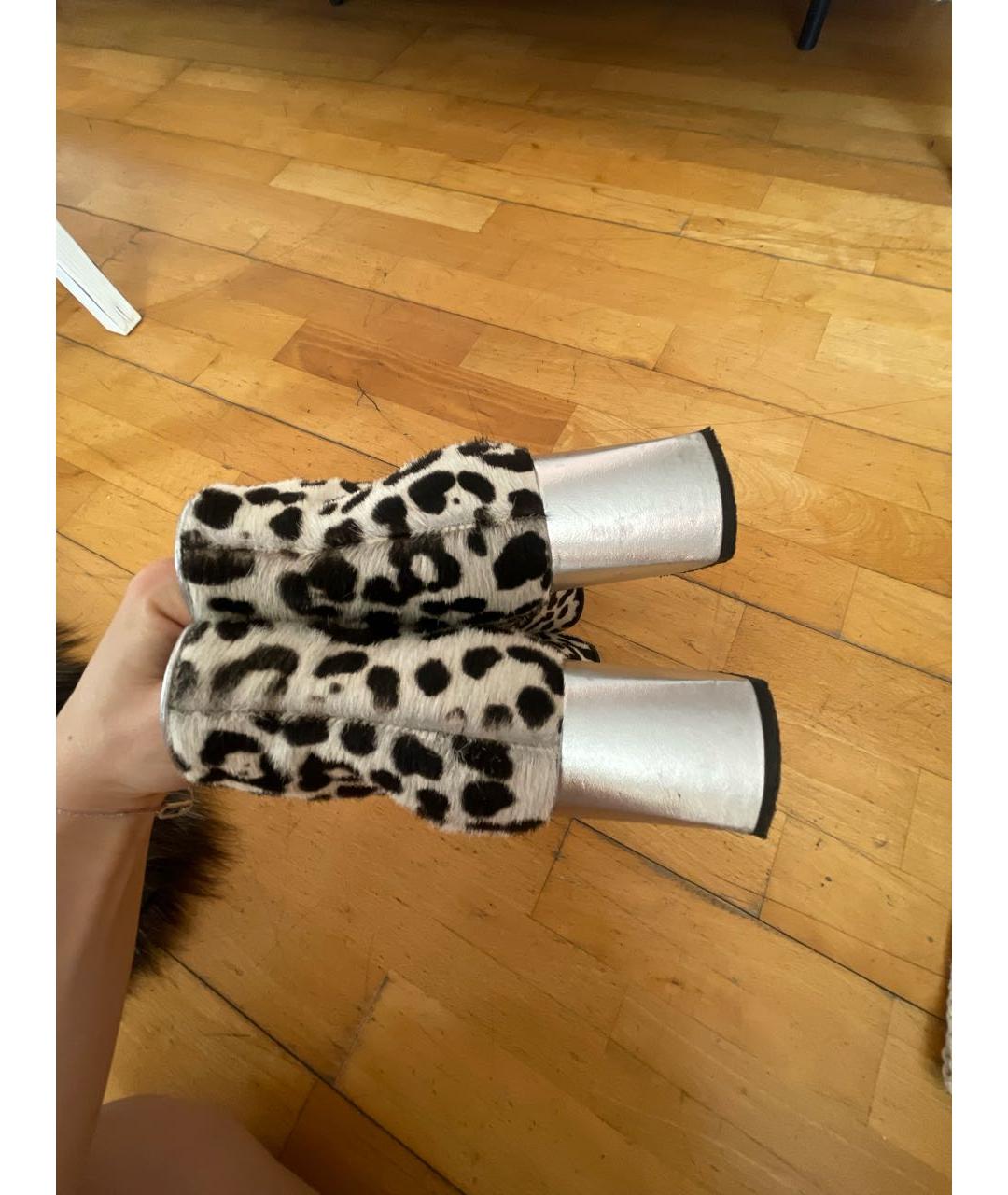 POLLINI Мульти кожаные ботильоны, фото 6