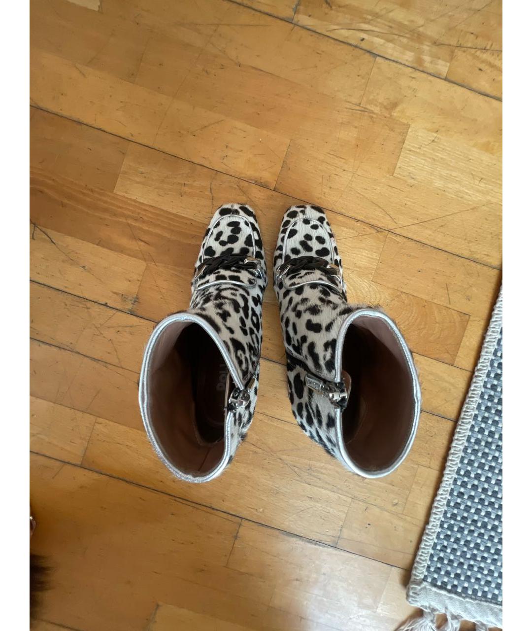 POLLINI Мульти кожаные ботильоны, фото 4