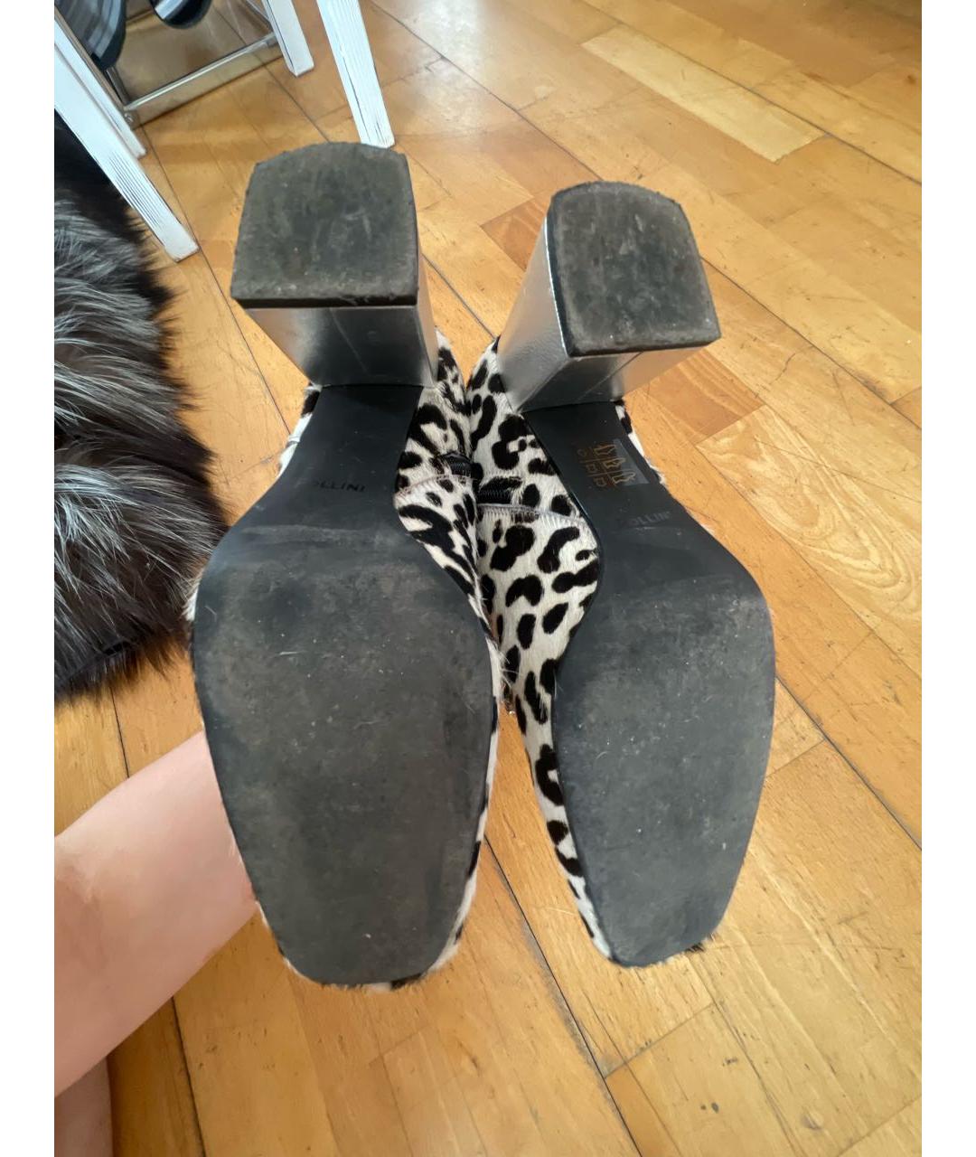 POLLINI Мульти кожаные ботильоны, фото 8