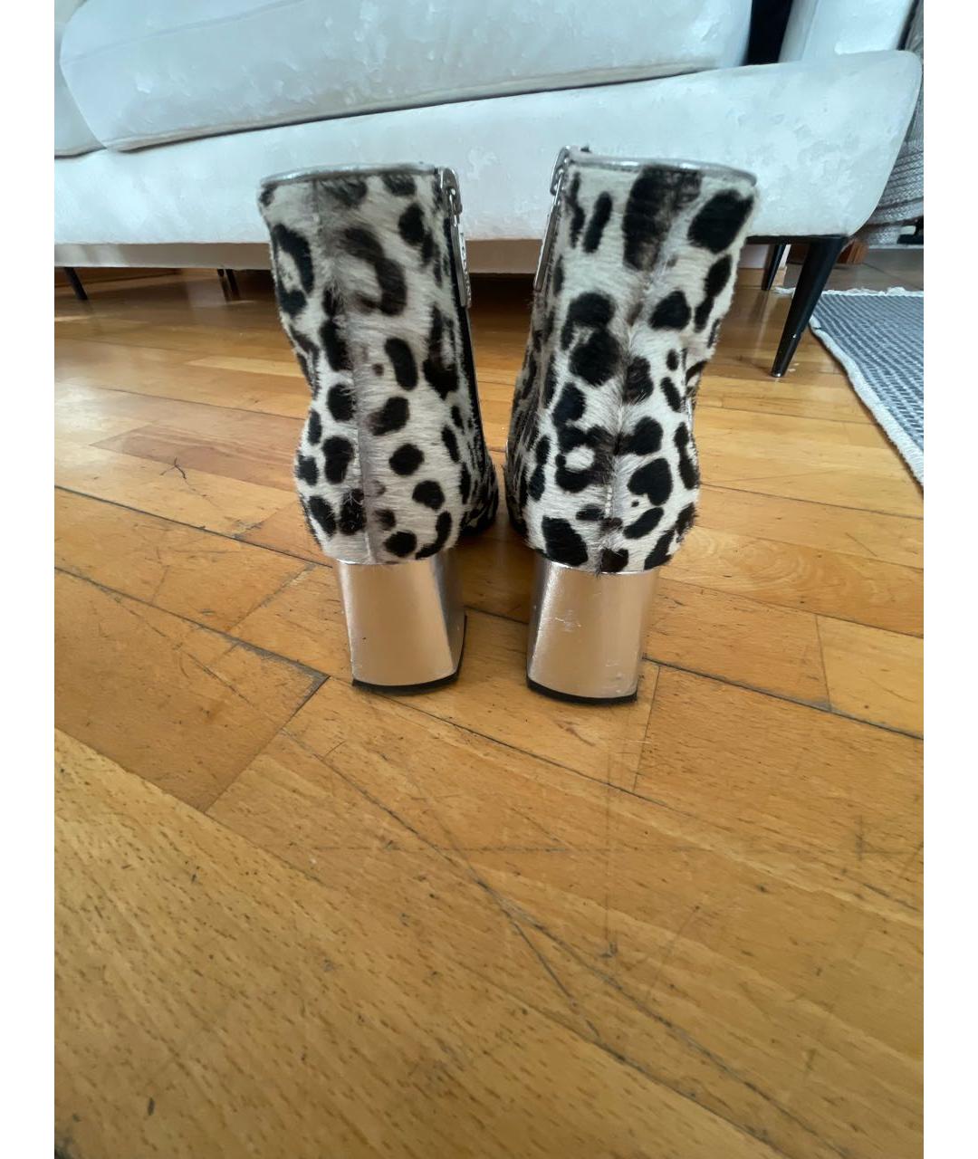 POLLINI Мульти кожаные ботильоны, фото 5