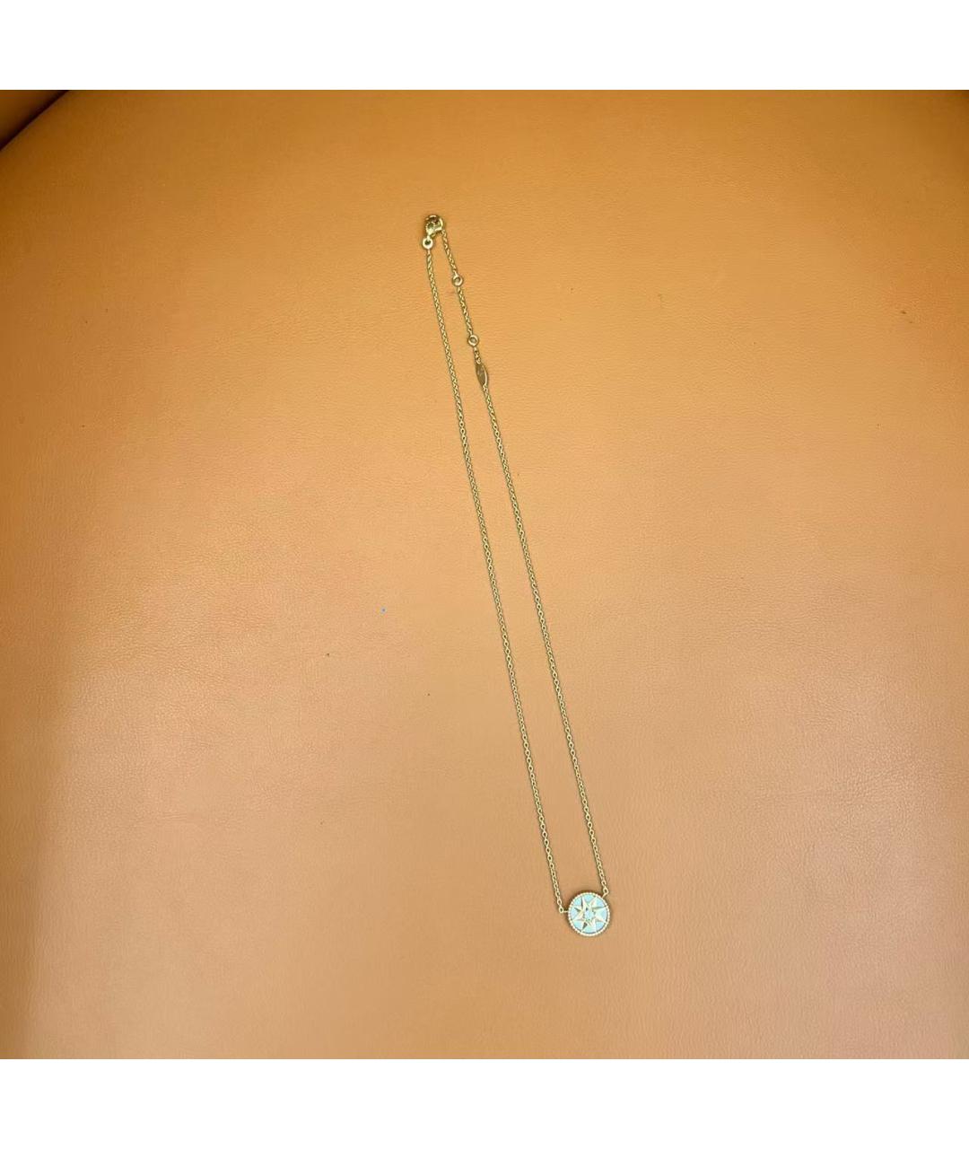 CHRISTIAN DIOR Золотая подвеска из желтого золота, фото 3