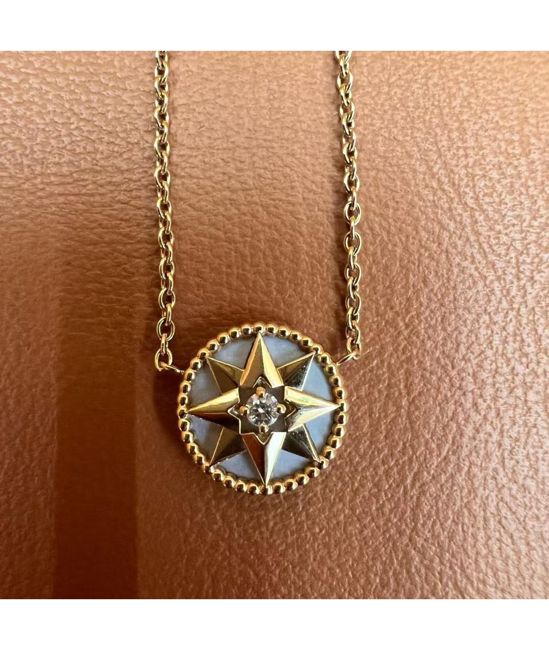 CHRISTIAN DIOR Золотая подвеска из желтого золота, фото 2