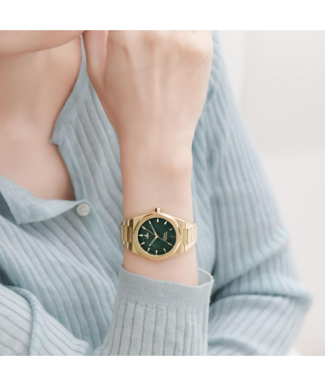 VIVIENNE WESTWOOD Золотые стальные часы, фото 5