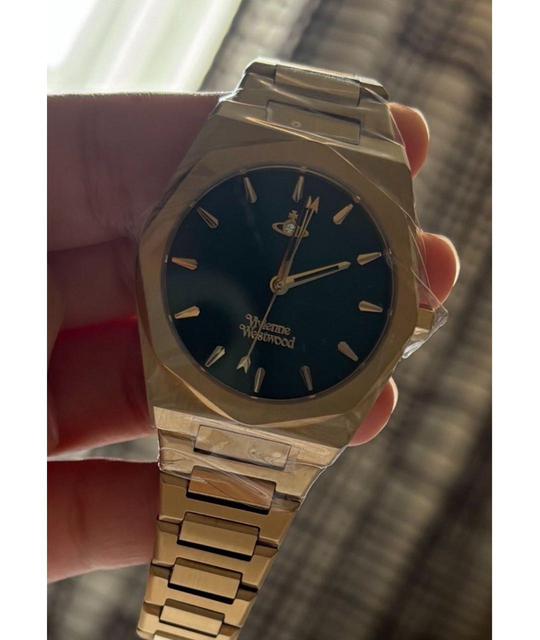 VIVIENNE WESTWOOD Золотые стальные часы, фото 8