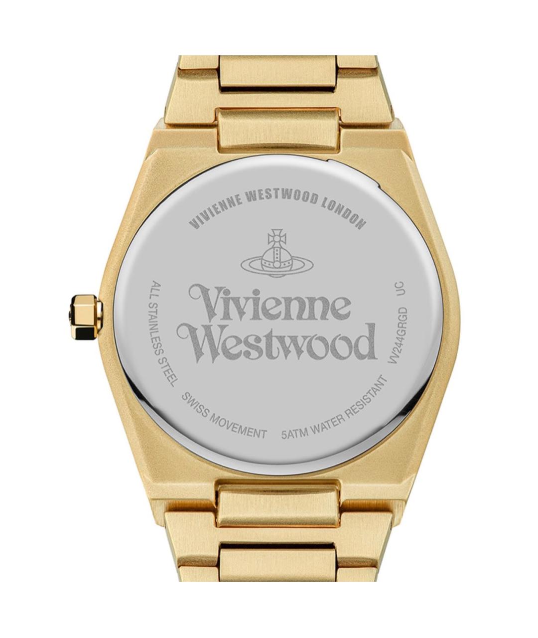 VIVIENNE WESTWOOD Золотые стальные часы, фото 3